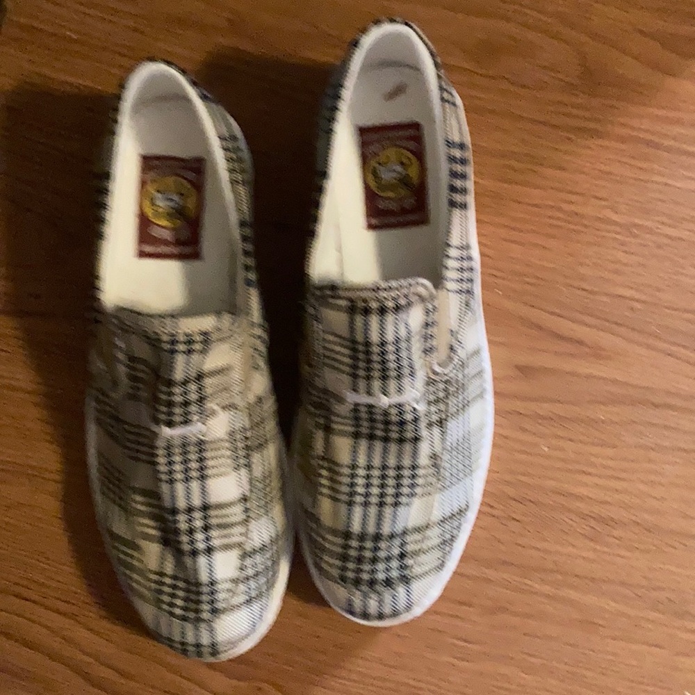 Baker print tuff rider shoes size 11